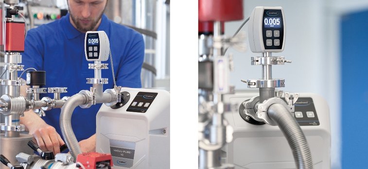 The VACUU·PURE® 10 screw pump for oil- and abrasion-free vacuum The VACUU·PURE® 10 screw pump for oil- and abrasion-free vacuum