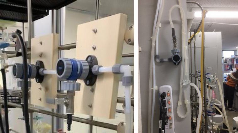 Earthquake-proof installation of the VACUU·LAN® vacuum network at the customer's site in Japan